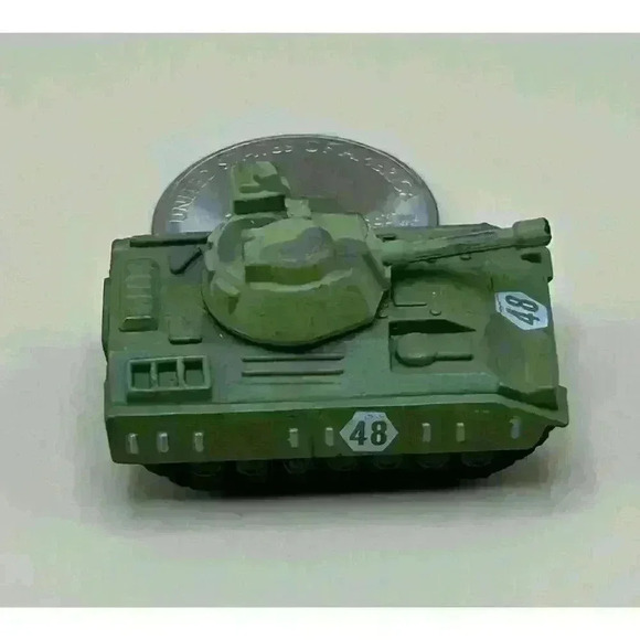 Micro Machine 48 Army Tank Galoob Military, Toy, Vintage, Army, - Picture 1 of 7